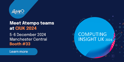 Atempo at Computing Insight UK 2024, Manchester, Dec 5-6 - Booth #33