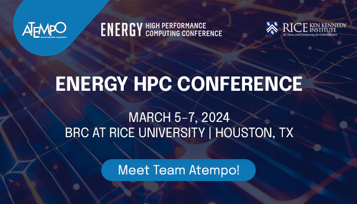 Energy HPC Conference at Rice University March 5-7